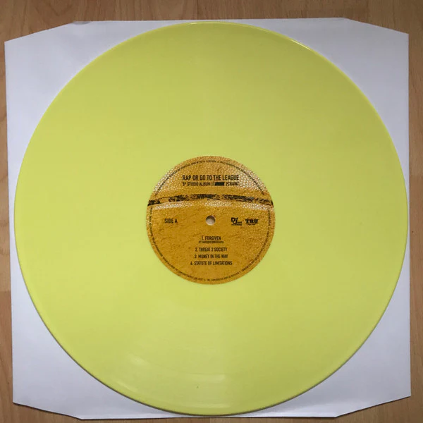 2 Chainz - Rap Or Go To The League (2xLP, Album, Yel) (VG+ / VG+) - Image 3