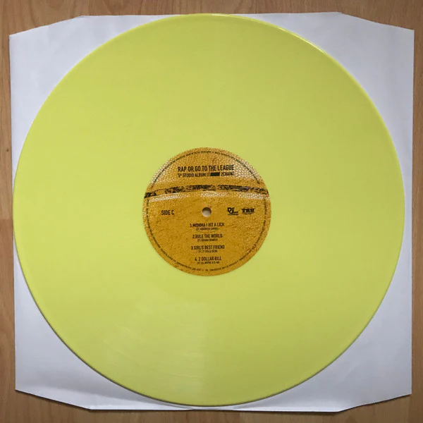 2 Chainz - Rap Or Go To The League (2xLP, Album, Yel) (VG+ / VG+) - Image 4