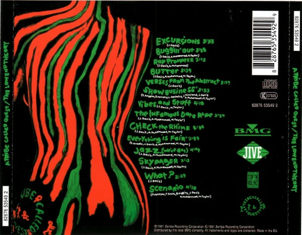 A Tribe Called Quest - The Low End Theory (CD, Album, RE, Arv) (M / M) - Image 2