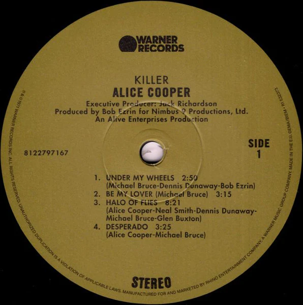 Alice Cooper - Killer (LP, Album, RE, RP, 180) (M / M) - Image 5