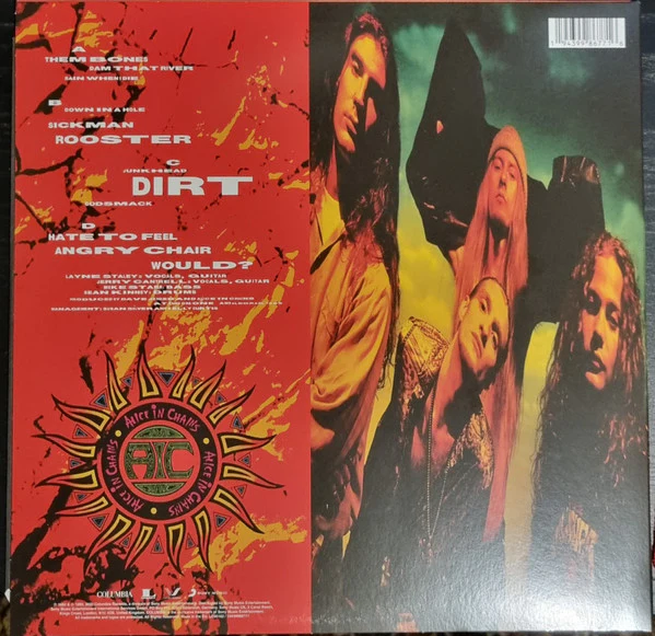 Alice In Chains - Dirt (2xLP, Album, Ltd, RE, RM, Yel) (M / M) - Image 2