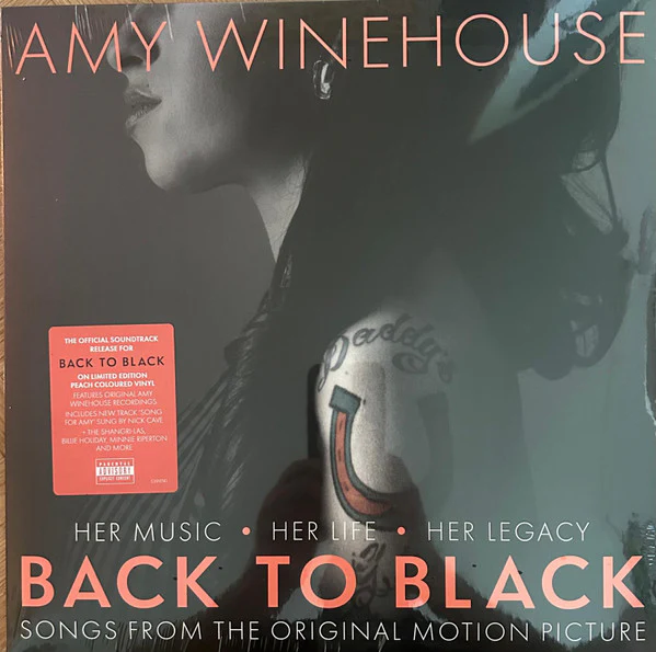 Amy Winehouse / Various - Back To Black (Songs From The Original Motion Picture) (LP, Comp, Ltd, Pea) (M / M)