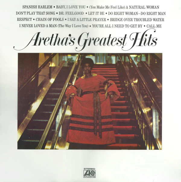 Aretha Franklin - Aretha's Greatest Hits (LP, Comp, RE) (M / M)