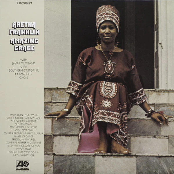 Aretha Franklin With James Cleveland* & The Southern California Community Choir - Amazing Grace (2xLP, Album, RE, 180) (M / M)