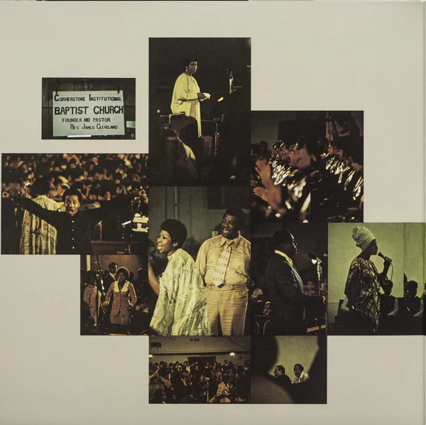 Aretha Franklin With James Cleveland* & The Southern California Community Choir - Amazing Grace (2xLP, Album, RE, 180) (M / M) - Image 2