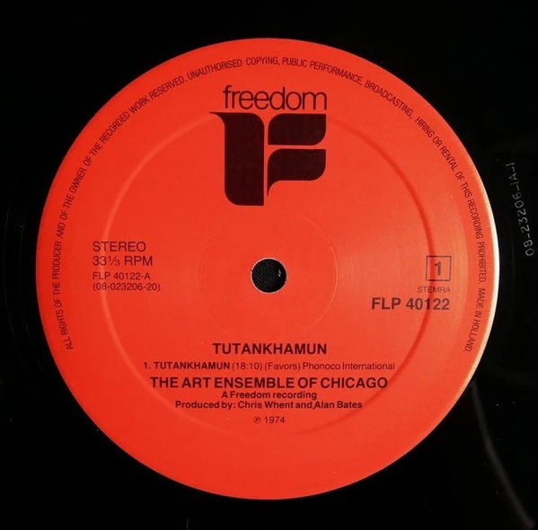 Art Ensemble Of Chicago* - Tutankhamun (LP, Album, RE) (NM or M- / VG+) - Image 3