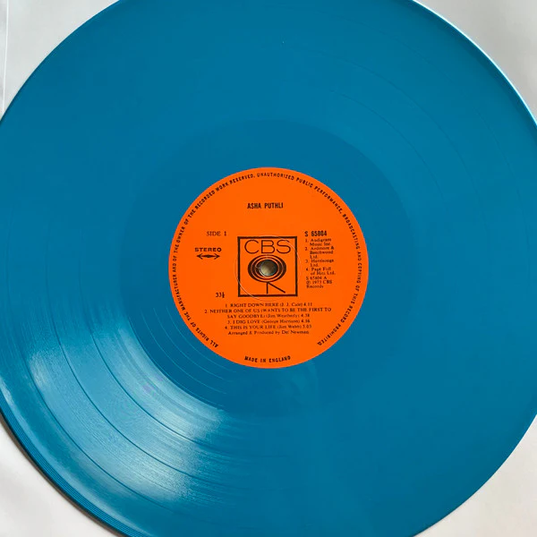 Asha Puthli - Asha Puthli  (LP, Album, RSD, RE, Blu) (M / M) - Image 3