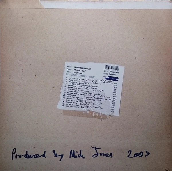 Babyshambles - Down In Albion (LP + LP, S/Sided, Etch + Album, RE) (M / M) - Image 4