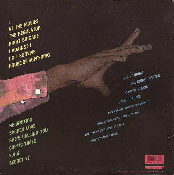 Bad Brains - Live (LP, Album) (M / M) - Image 2