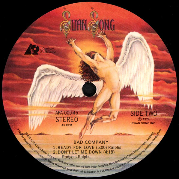 Bad Company - Bad Company (2x12", Album, Ltd, Num, RE, RM, 180) (NM or M- / VG+) - Image 5