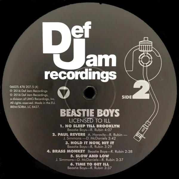 Beastie Boys - Licensed To Ill (LP, Album, RE, 180) (M / M) - Image 5