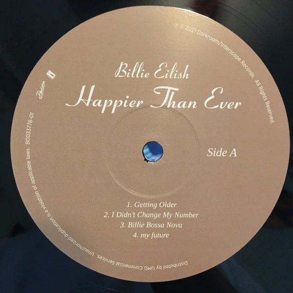 Billie Eilish - Happier Than Ever (2xLP, Album) (M / M) - Image 5