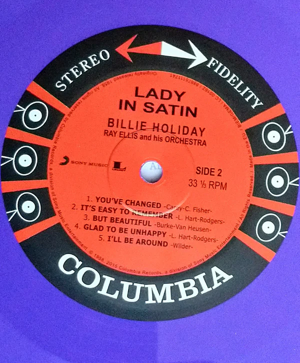 Billie Holiday With Ray Ellis And His Orchestra - Lady In Satin (LP, Album, RE, 180) (M / M) - Image 5