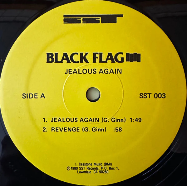 Black Flag - Jealous Again (12", EP, RE) (M / M) - Image 3