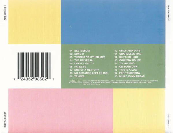 Blur - The Best Of (CD, Comp, RP) (M / M) - Image 2