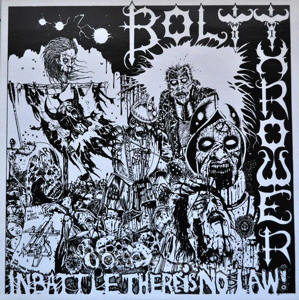 Bolt Thrower - In Battle There Is No Law! (LP, Album, RE, Gat) (M / M)