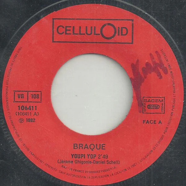 Braque - Youpi Yop (7", Single) (VG+ / VG+) - Image 3