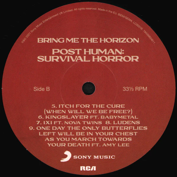 Bring Me The Horizon - Post Human: Survival Horror (12", EP) (M / M) - Image 4