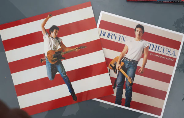 Bruce Springsteen - Born In The U.S.A. (LP, Album, Ltd, RE, Red) (M / M) - Image 4