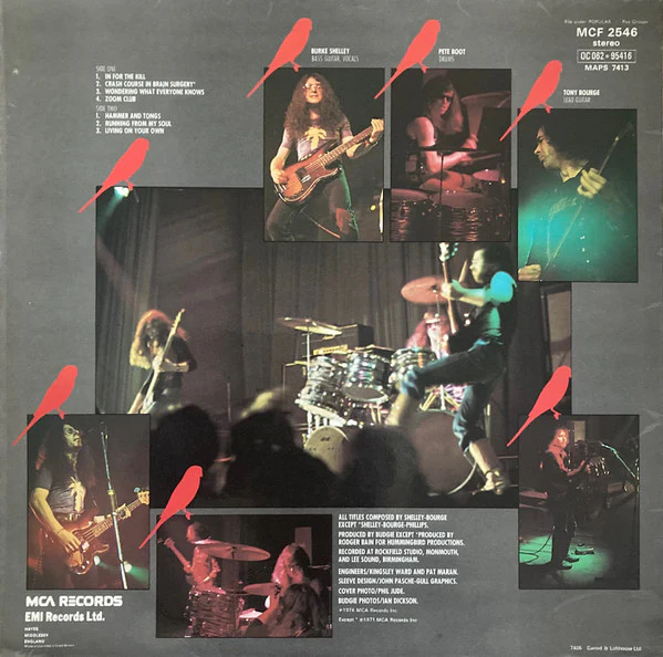Budgie - In For The Kill! (LP, Album) (VG+ / VG+) - Image 2