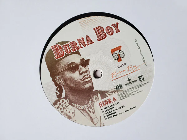 Burna Boy - African Giant (2xLP, Album) (M / M) - Image 3