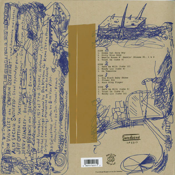 Captain Beefheart + His Magic Band* - It Comes To You In A Plain Brown Wrapper (2xLP, Album, 180) (NM or M- / NM or M-) - Image 4
