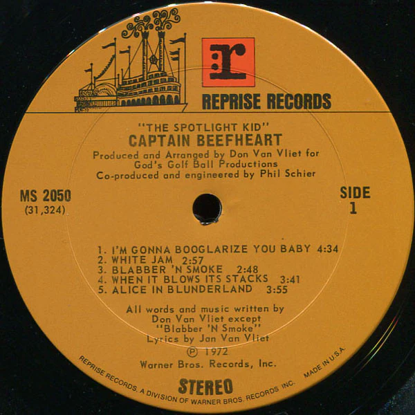 Captain Beefheart - The Spotlight Kid (LP, Album) (VG / VG) - Image 3