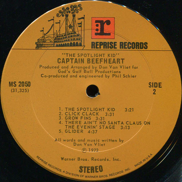 Captain Beefheart - The Spotlight Kid (LP, Album) (VG / VG) - Image 4