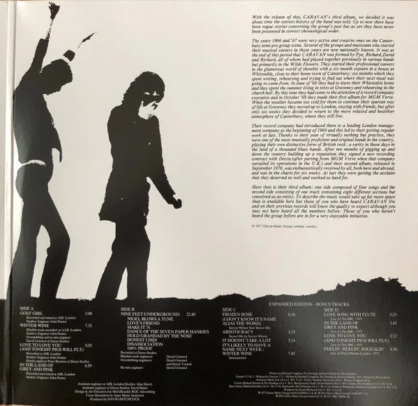 Caravan - In The Land Of Grey And Pink (2xLP, Album, RE, RM, Pin) (M / M) - Image 3