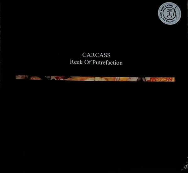 Carcass - Reek Of Putrefaction (LP, Album, RE, Whi) (M / M)