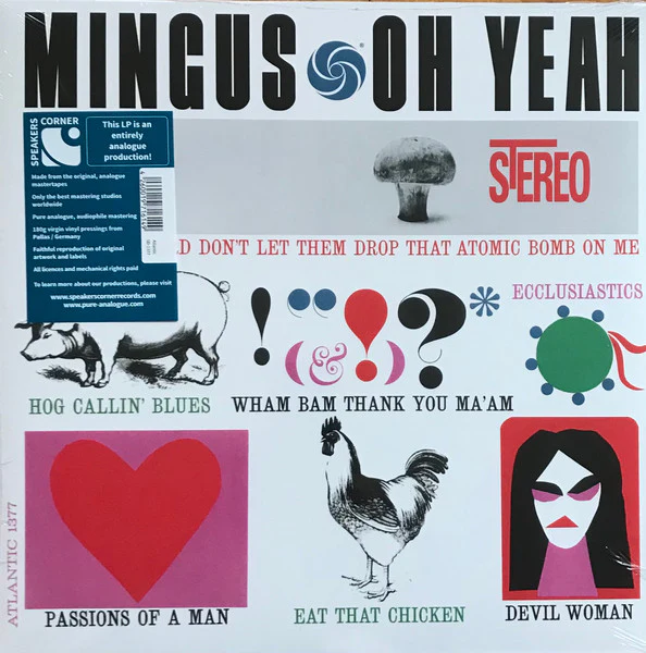 Charles Mingus - Oh Yeah (LP, Album, RE, RM, 180) (VG+ / NM or M-)