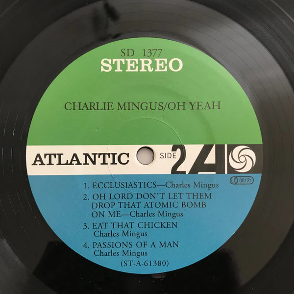 Charles Mingus - Oh Yeah (LP, Album, RE, RM, 180) (VG+ / NM or M-) - Image 4
