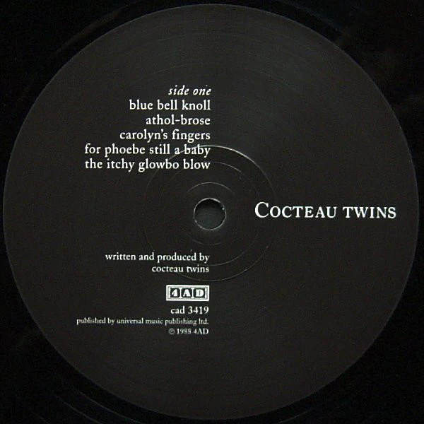 Cocteau Twins - Blue Bell Knoll (LP, Album, RE, RM, 180) (M / M) - Image 4