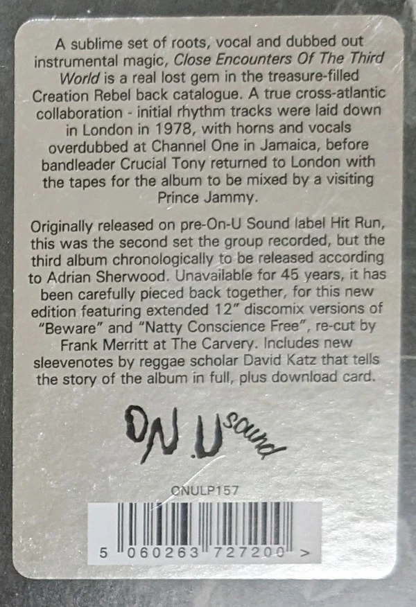 Creation Rebel - Close Encounters Of The Third World (LP, RE) (M / M) - Image 3