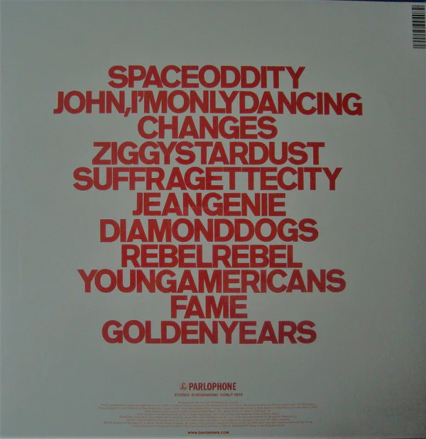 David Bowie - ChangesOneBowie (LP, Comp, RE, 180) (M / M) - Image 2