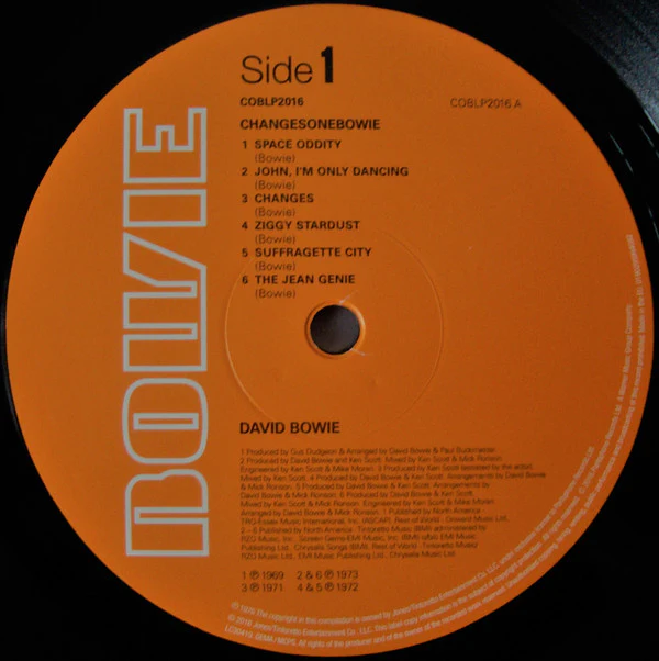 David Bowie - ChangesOneBowie (LP, Comp, RE, 180) (M / M) - Image 3