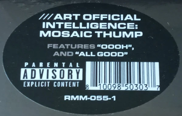 De La Soul - Art Official Intelligence: Mosaic Thump (2xLP, Album, RE) (VG+ / VG+) - Image 2