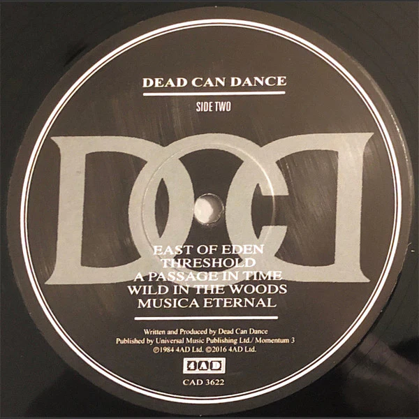 Dead Can Dance - Dead Can Dance (LP, Album, RE) (M / M) - Image 4