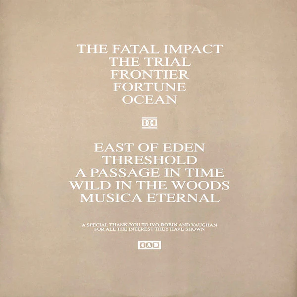 Dead Can Dance - Dead Can Dance (LP, Album, RE) (M / M) - Image 5