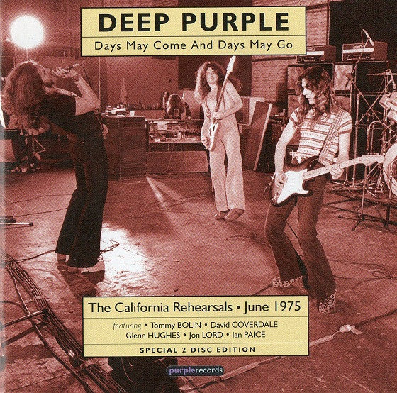Deep Purple - Days May Come And Days May Go (The California Rehearsals, June 1975) (2xCD, Comp, RE, Spe) (VG+ / VG+)