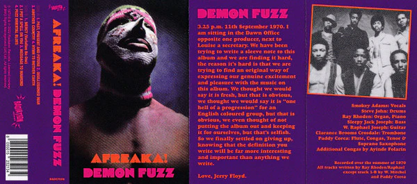 Demon Fuzz - Afreaka! (Cass, Album, RE, Pin) (M / M) - Image 5