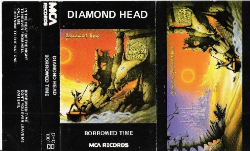 Diamond Head - Borrowed Time (Cass) (VG+ / VG+) - Image 2