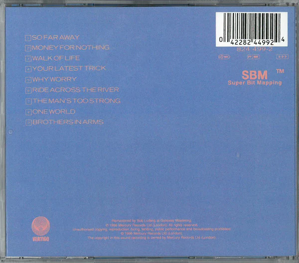 Dire Straits - Brothers In Arms (CD, Album, RE, RM, Arv) (M / M) - Image 2