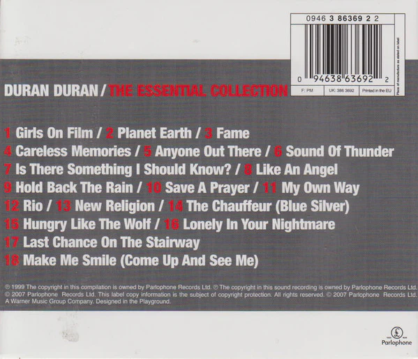 Duran Duran - The Essential Collection (CD, Comp, RE) (M / M) - Image 2