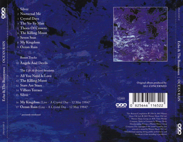 Echo & The Bunnymen - Ocean Rain (CD, Album, RE, RM, O-C) (M / M) - Image 4