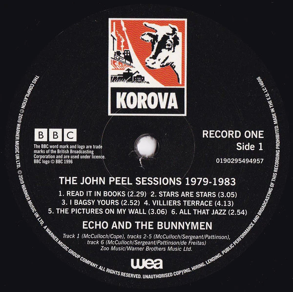 Echo & The Bunnymen - The John Peel Sessions 1979-1983 (2xLP, Comp) (M / M) - Image 3