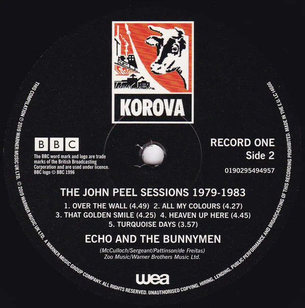 Echo & The Bunnymen - The John Peel Sessions 1979-1983 (2xLP, Comp) (M / M) - Image 4
