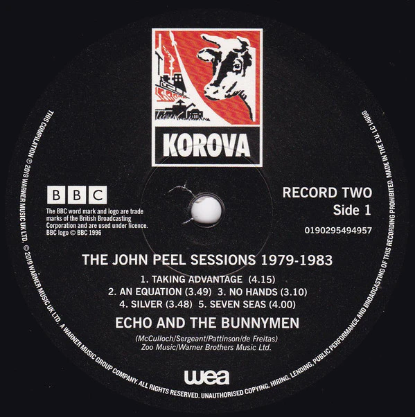 Echo & The Bunnymen - The John Peel Sessions 1979-1983 (2xLP, Comp) (M / M) - Image 5