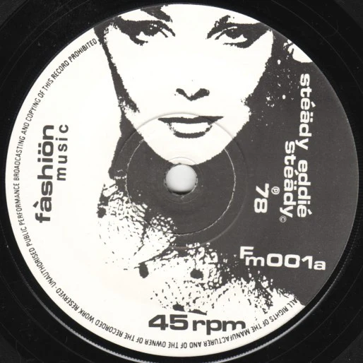 Fàshiön Music* - Stéädy Eddié Stéädy (7", Single) (VG / VG+) - Image 3