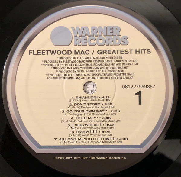 Fleetwood Mac - Greatest Hits (LP, Comp, RE) (M / M) - Image 3